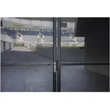 Locinox Schließblech mit Anschlag für Rohrrahmenschloss 270x56x10 Alu Silber