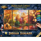 Schipper Malen nach Zahlen Triptychon - Indian Summer