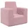 vidaXL Kindersofa Rosa weich Plüsch