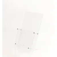 Indisplay® Tisch-Prospekthalter Acrylglas DIN A4 »Tokio«