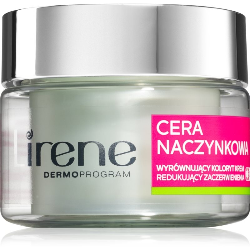 Lirene Face Cream feuchtigkeitsspendende Creme für ein einheitliches Hautbild für empfindliche und gerötete Haut 50 ml