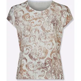 Lady WITT WEIDEN Print-Shirt in ecru-sesam-bedruckt | Gr.: 38