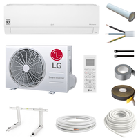 LG Standard 2 Split Klimaanlage Klimagerät S12ET 3,5 kW mit Montageset (Option)