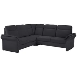 Ecksofa HOME AFFAIRE "Tahoma L-Form", schwarz, B:251cm H:103cm T:231cm, Sofas, mit Armlehnfunktion, wahlweise Bettfunktion, Schublade, Relaxfunktion