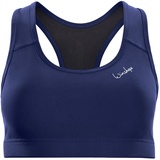 WINSHAPE Damen Functional Comfort Sb102c Mit Herausnehmbaren Pads Sport-BH, Dark-blue, XXL EU