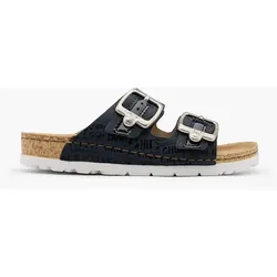 Pantolette - Damen - dunkelblau