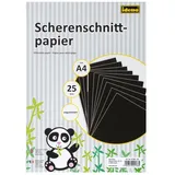 IDENA Scherenschnittpapier DIN A4 25 Blatt ungummiert 80 g/m2