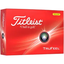 Titleist TruFeel Golfbälle, yellow