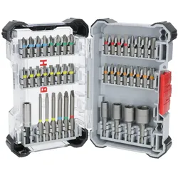 Bosch Extra Hard im Pick and Click-Koffer, 43‐teiliges Set - 2607017723