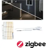 Paulmann LumiTiles COB Slim Stripe Set Zigbee 2m 78427 LED-Streifen-Basisset LED Warmweiß Weiß