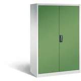 C+P CP-Möbel Aktenschrank 120 x 60 x 195 cm grau / grün
