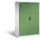 C+P CP-Möbel Aktenschrank 120 x 60 x 195 cm grau / grün