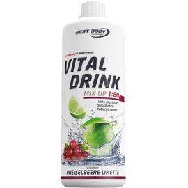 Best Body Low Carb Vital Drink Preiselbeer-Limette 1000 ml