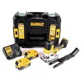 DeWalt DCS 335 P2 inkl. 2 x 5,0 Ah + Schnellladegerät + Box