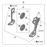 Shimano RD-M8250-GS Schwarz