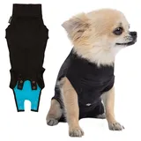 Trovet Suitical Recovery Suit Hund, XXXS, Schwarz