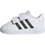 adidas Schuhe Grand Court Lifestyle Hook and Loop Shoes IF2886 Weiß 26_5