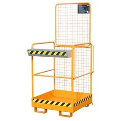 Sicherheitskorb lackiert orange