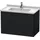 Duravit L-Cube 82x46,9cm, Ei sw, 2 Schubk., wandhängend