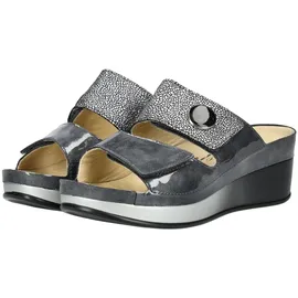 Vital Pantoletten Leder - grau, - 38