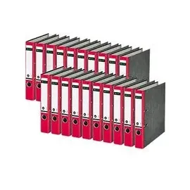 Leitz Wolkenmarmor-Ordner DIN A4 52 mm Rot 20 St.