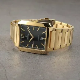 Festina F20678/4 Herrenuhr Quarz Eckig 36mm 5ATM - Gold