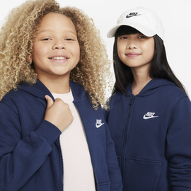 Nike Sportswear Club Fleece Kapuzenjacke für ältere Kinder - Blau, M