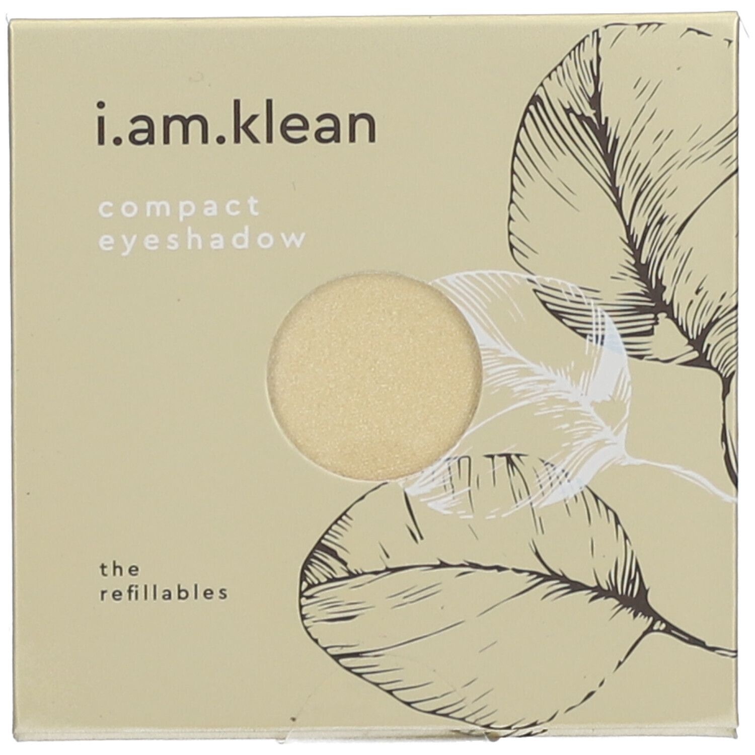 i.am.klean New Compact Mineral Eyeshadow Willow 1 pc(s) fond(s) de teint