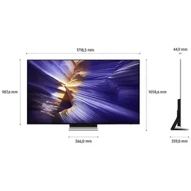 Samsung GQ77S90F 77" OLED 4K Vision AI Smart TV S90F