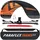 Wolkenstürmer Paraflex Trainer 2.3 1,7 qm schwarz/orange