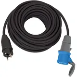 Brennenstuhl 1132910100 Verlängerungskabel 25 m Draußen Schwarz Blau