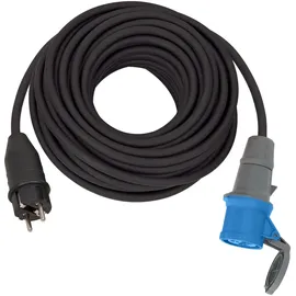 Brennenstuhl 1132910100 Verlängerungskabel 25 m Draußen Schwarz Blau