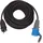 Brennenstuhl 1132910100 Verlängerungskabel 25 m Draußen Schwarz Blau