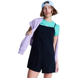 Roxy Overall "Lavender Haze", Damen, Gr. L, schwarz (anthrazit), Obermaterial: 60% Baumwolle, 40% Viskose., Overalls Overall