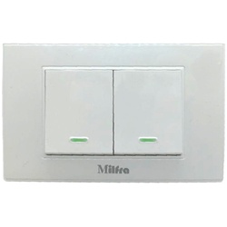 WIFI Wall Smart Switch 2 Gang LED Lichtschalter Smart Home Appkontrolle Alexa...