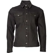 Rokker Rider Light Motorrad Hemd Schwarz M