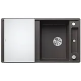 Blanco Axia III 5 S felsgrau + Glasschneidbrett