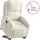 vidaXL Relaxsessel mit Aufstehhilfe Elektrisch 55,3 x 73,4 x 0 cm Creme Samt
