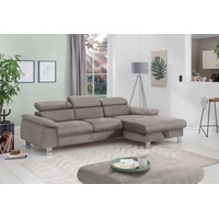 Cotta Ecksofa »Komaris«, grau