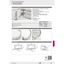 Hettich Vollauszug Kunststoff 11 l anthrazit