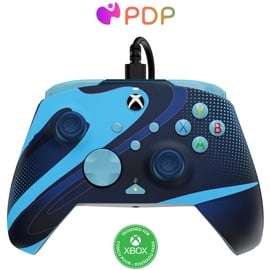 PDP Rematch Glow Advanced Wired Controller Blue Tide Xbox Series X|S, Xbox One und PC |