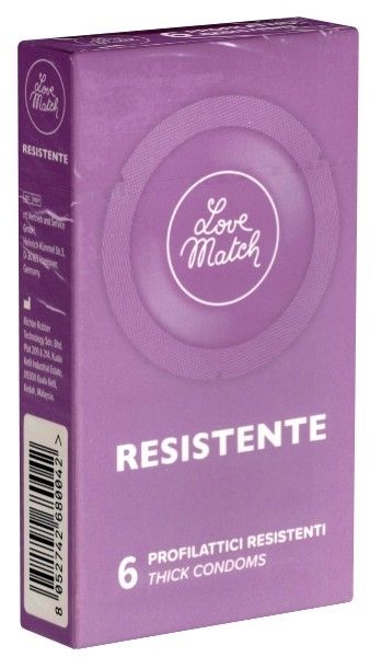 LoveMatch *Resistente* Kondome 6 St transparent