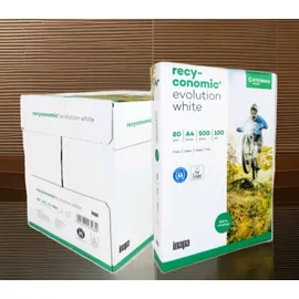 Inapa Recyconomic Evolution White A4 80 g/m2 5 x 500 Blatt