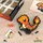 Mega Construx Pokémon Glumanda Pixel Art 23cm - Orange/Rot
