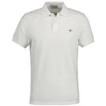 GANT Slim Shield Kurzarm-poloshirt White L