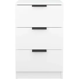 vidaXL Nachttisch Weiß 40x36x65 cm