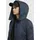khujo Wintermantel "LISAD", Damen, Gr. XXL (44), blau (legion patrol), Web, , ca. Mitte Oberschenkel, Mäntel Wintermantel, mit Kapuze, hochschließender Kragen, aus Polyester und Polyamid