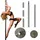 Trutzholm Pole Dance Tanzstange Profi 231 Bis 274cm Durchmesser 45mm ohne Bohren