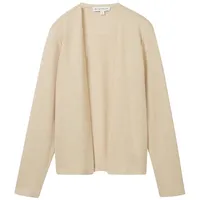 Tom Tailor Damen Basic Cardigan, braun, Uni, Gr. XL