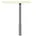 rund edelstahlfarbig 920-1100mm 3011055